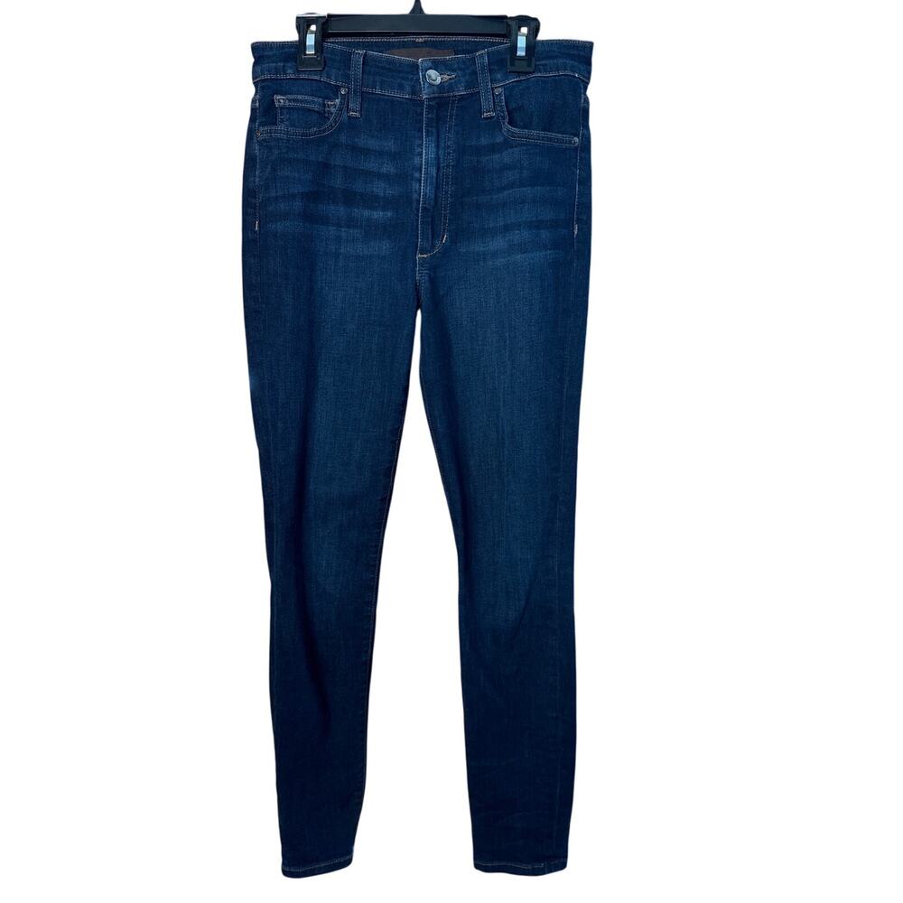 Joe's High Rise Skinny Ankle  Jeans Size 2 in Blue (Indigo Rinse)